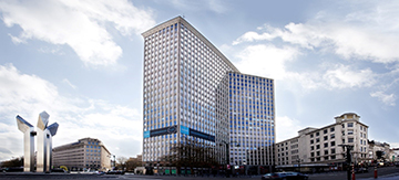 Prestigious virtual office address at Bastion Tower, Brussels – elevate your business with a Servcorp presence.